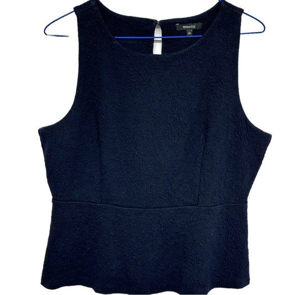 293 - RW & CO NAVY TOP 63% COTTON - Picture 7 of 14